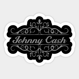 Nice Johnny Cash Sticker